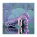 Evolved Mythical Multicoloured Vibrating Fantasy Dildo With Remote