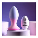 Evolved Paradise Plug Vibrating Butt Plug With Remote Pink Purple