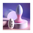 Evolved Paradise Plug Vibrating Butt Plug With Remote Pink Purple