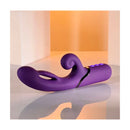Evolved Pleasure Puff Rechargeable Inflatable Rabbit Vibrator Purple