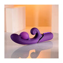 Evolved Pleasure Puff Rechargeable Inflatable Rabbit Vibrator Purple
