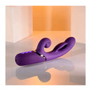 Evolved Pleasure Puff Rechargeable Inflatable Rabbit Vibrator Purple