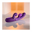 Evolved Pleasure Puff Rechargeable Inflatable Rabbit Vibrator Purple