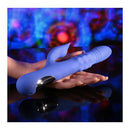 Evolved Pop Goes The O Thrusting And Bulging Rabbit Vibrator Purple