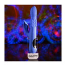 Evolved Pop Goes The O Thrusting And Bulging Rabbit Vibrator Purple