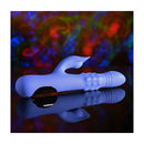 Evolved Pop Goes The O Thrusting And Bulging Rabbit Vibrator Purple