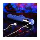 Evolved Pop Goes The O Thrusting And Bulging Rabbit Vibrator Purple