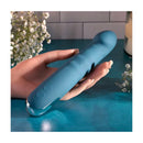 Evolved Queen Of All Trades Thrusting And Rotating Vibrator Blue