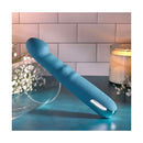 Evolved Queen Of All Trades Thrusting And Rotating Vibrator Blue