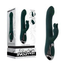 Evolved Rabbit Tap Tap 25 Cm Rabbit Vibrator With Tapping Tip Green