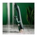 Evolved Rabbit Tap Tap 25 Cm Rabbit Vibrator With Tapping Tip Green