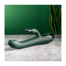 Evolved Rabbit Tap Tap 25 Cm Rabbit Vibrator With Tapping Tip Green