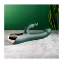 Evolved Rabbit Tap Tap 25 Cm Rabbit Vibrator With Tapping Tip Green