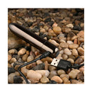 Evolved Real Simple Black Chrome 10 Cm Usb Rechargeable Bullet