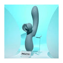 Evolved Take Your Flick Vibrator With Clitoral Stimulator Grey