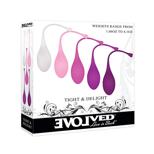 Evolved Tight And Delight Kegel Trainer Set 5 Piece Kit