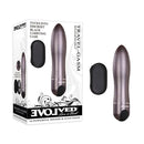 Evolved Travel Gasm 9 Cm Rechargeable Bullet With Travel Case Gray