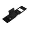Expandable Bamboo Bath Caddy Wine Glass Holder
