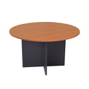 Express Artisan Round Meeting Table 1200Mm Diameter Cherry