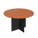 Express Artisan Round Meeting Table 900Mm Diameter Cherry