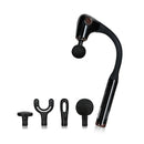 Extended Handle Massage Gun Black