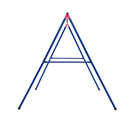 Extra Large A Frame Steel Swing Stand With Ground Stakes Red