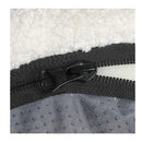 Extra Large Orthopedic Dog Bed With Sherpa Plush Removable Cover