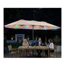 Extra Large Patio Umbrella Outdoor Double Sided Market Umbrella