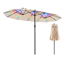 Extra Large Patio Umbrella Outdoor Double Sided Market Umbrella