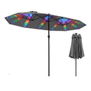 Extra Large Patio Umbrella Outdoor Double Sided Market Umbrella