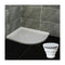 Extra Strong Acrylic Fiberglass Curved Shower Base 800 X 1000Mm