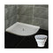 Extra Strong Acrylic Fiberglass Curved Shower Base 800 X 1000Mm