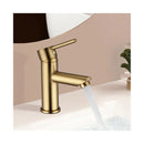 Brushed Gold Luxury Bathroom Basin Sink Mixer Tap Sink Vanity Faucets