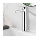 Tall Basin Tap Hot Cold Single Handle Bathroom Sink Faucet Vanity Tap