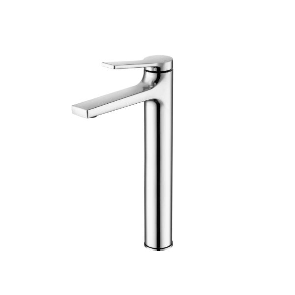 Tall Basin Tap Hot Cold Single Handle Bathroom Sink Faucet Vanity Tap