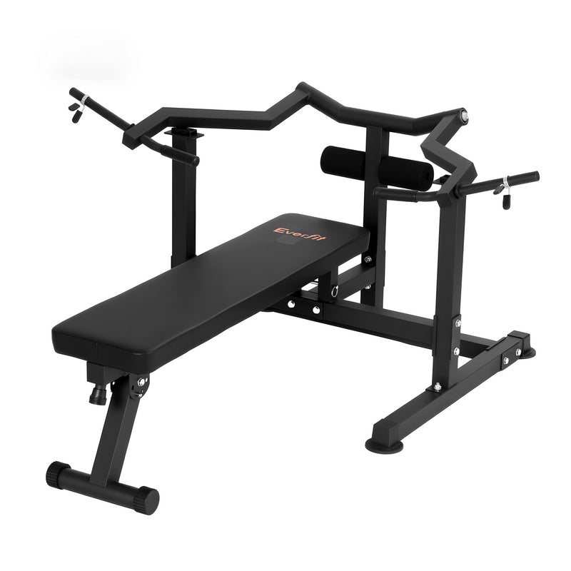 Chest Press Machine Home Gym Equipment Folding Workout Bench with Inde ...