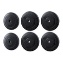 50kg Barbell Weight Plates Standard Home Gym Press Fitness Exercise