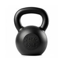 24kg Cast Iron Kettlebell Powder Coating Flat Bottom Home Gym