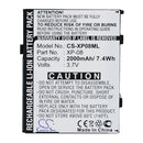 Cameron Sino Cs Xp08Ml 2000Mah Battery For O2 Xda Flame Mobile