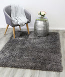 Pearl Canyon Charcoal Shag Rug
