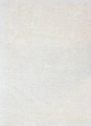 Silver Canyon White Shag Rug