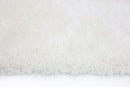 Silver Canyon White Shag Rug
