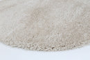 Willow Canyon Cream Shaggy Round Rug