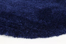 Sunset Canyon Navy Shaggy Round Rug