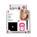 Flo On The Go Set 3Pc Tweezers Compact Mirror Mini Eye Lash Curler