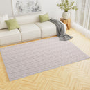 Rug 160x230cm Area Rug Washable Mat Large Carpet Microfiber Ripple
