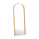Full Length Mirror Arched Wooden 166x60cm