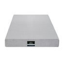 Cool Gel Memory Foam Mattress Charcoal 7-Zone Washable Bamboo Cover 15cm Single