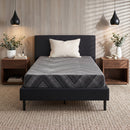 25cm Single Memory Foam Mattress Gel Infused Foam Removable Cover