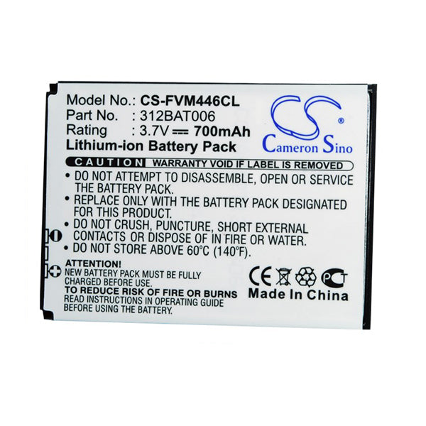 Cameron Sino Cs Fvm446Cl 700Mah Replacement Battery For Fritzfon